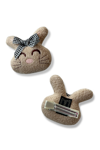 TAKIŞTIR Brown Rabbit Figured Side Buckle