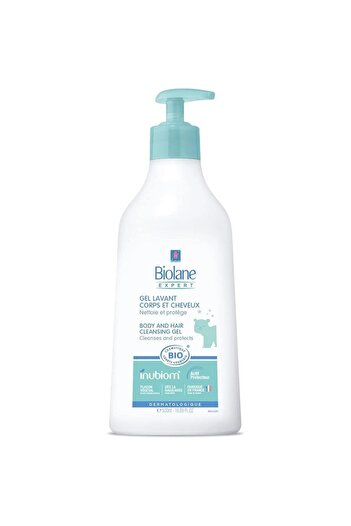 Biolane Organic Body & Hair Cleansing Gel Lavant With Mild & Pleasant Fragrance - 500Ml