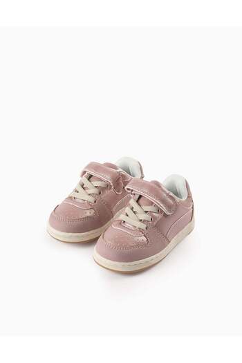 Ziddy Trainers with Sparkle for Baby Girls, Pink