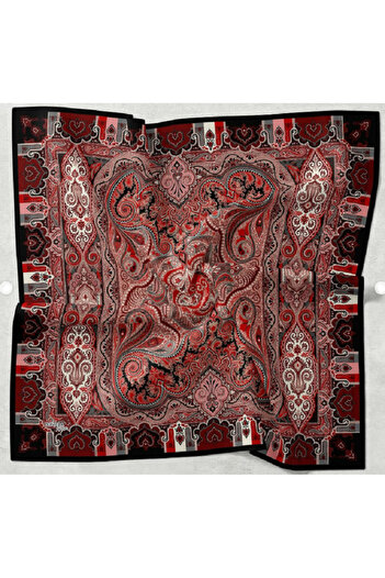 Bonjela Ethnic Patterned Cotton Soft Scarf - Hand Stitched