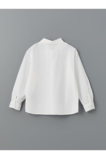 LC Waikiki Linen Blended Boy's Shirt