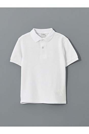 LC Waikiki Ανδρικό μπλουζάκι με υφή LCW Kids Polo Neck