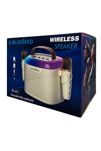 Yellowtech Karaoke Bluetooth Hoparlör – Kablosuz, Rgb Işıklı, 2 Mikrofonlu, Taşınabilir Eğlence Sistemi