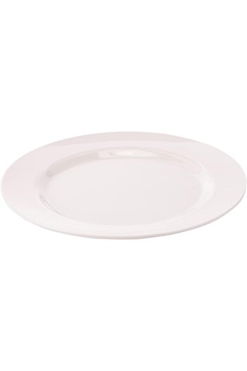 AKDC DINNER PLATE 20CMX20CMX2CM white pearl