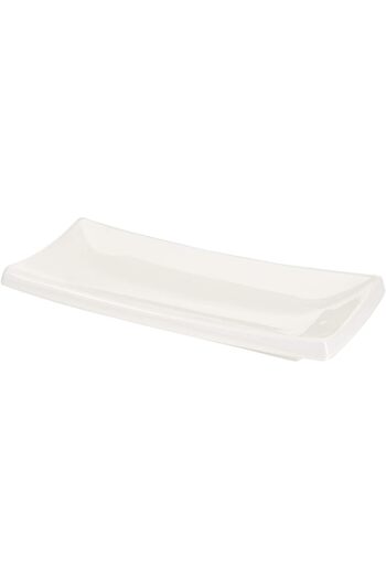 Symphony Oblong Sushi Plate Sy4057,White