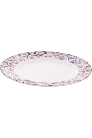 AKDC M/Mine Dinner Plate L(25cm) xW(25cm) xH(3cm) White