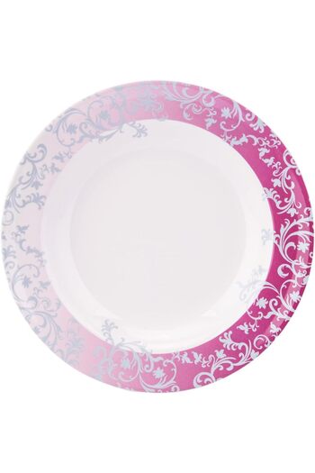 AKDC Melamine Soup Plate L(23cm) xW(23cm) xH(3cm) White