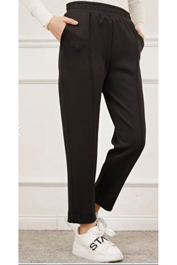 CNG MODA Modaalfabe Plus Size Scuba Pants
