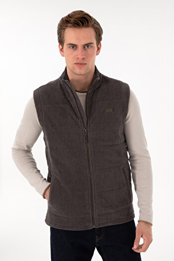 U.S. Polo Assn. Erkek Antrasit Örme Hırka 50290718-VR006