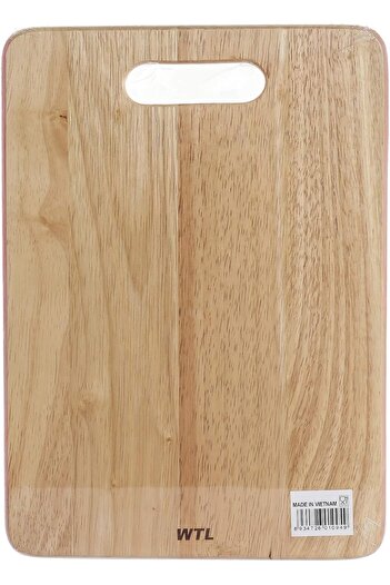 Generic Wooden Cutting Board - Beige, 25 x 35 cm