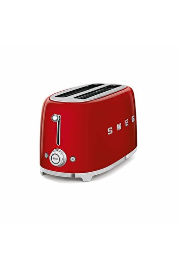 SMEG 50's Style 4-Slice Toaster, Red