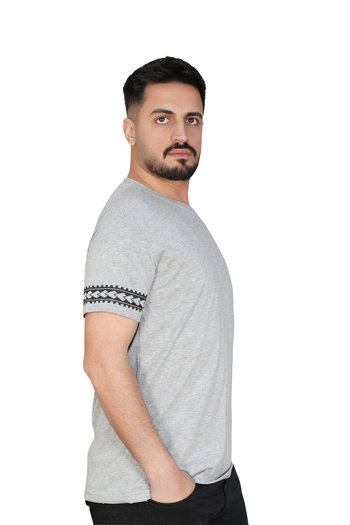 MODA Minimal Tribal Gray T-Shirt