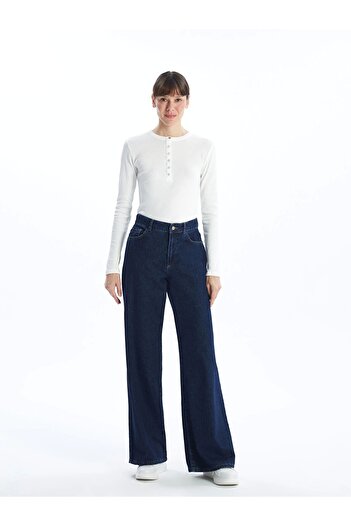 LC Waikiki Lcwaikiki Basic White Crew Neck Women's Body