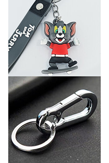 shop 3D Rubber Keychain and Bag Tussage with Tom Character