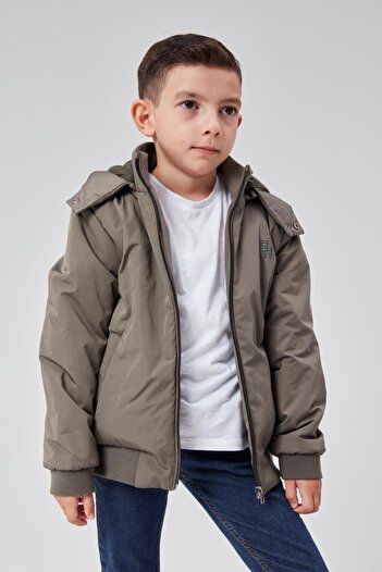 Benittokids Boy's Hooded Seasonal Jacket 51313