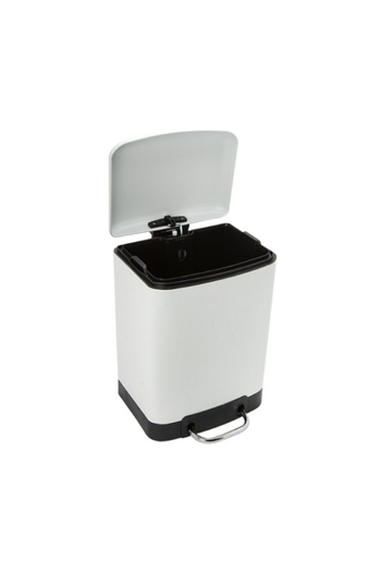 Five Simply Smart High Quality Metal Ariane Garbage Pedal Bin 6Liter