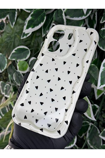 Store XİAOMİ REDMİ 13 C MİNİ KALP BASKILI DESENLİ SİLİKON KILIF