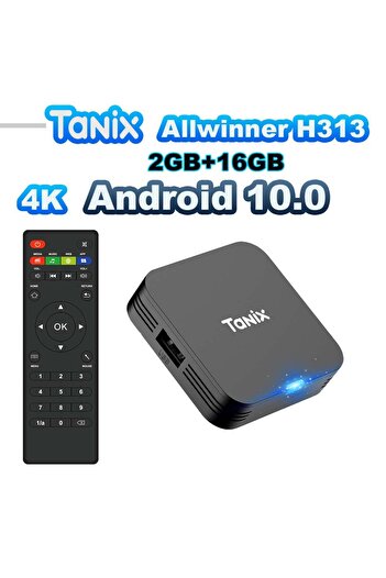 Choice 2GB 16GB Tanix TX1 Android 10 TV Box 2.4G WIFI 4K HDR 3D 8GB 16GB Allwinner H313 Quad Core Global Me