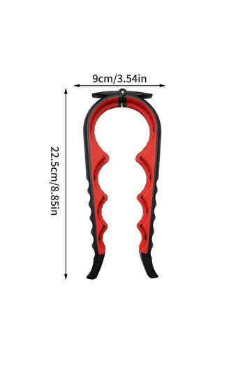 Choice color black Can Opener Multi Functional Four In One Beverage Bottle Opener Cap Twister Four Position