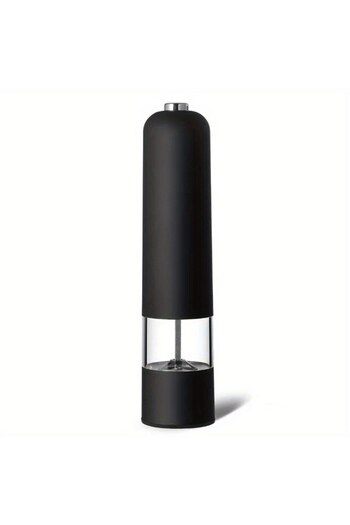 Choice Black Automatic Electric Pepper Grinder And Salt Mill-Adjustable Spice Crusher Forkitchen Gadgets An