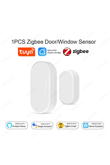 Choice 1PCS Zigbee Door Window Sensor Open Close Detector Smart Home Security Alarm Burglar Door Sensor Wor
