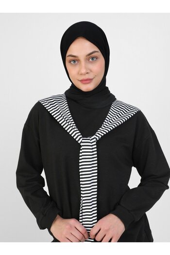 VAV Shawl Sweatshirt - Black - Vav