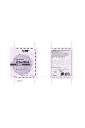 Now Foods , Deodorant Stick Long Lasting 2.2 OZ