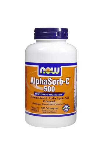 Now Foods AlphaSorb C 500 Antioxidant Protection - 180 Vegetarian Capsules
