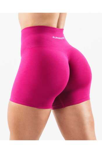 ALPHALETE Shirred Shorts