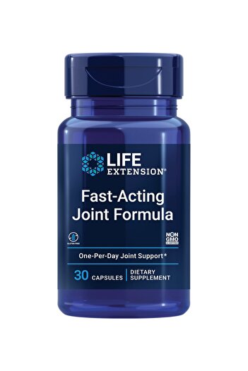 Life Extension Fast-Acting Joint Formula with Keratin, Korean Angelica, Hyaluronic Acid, 30 Capsules