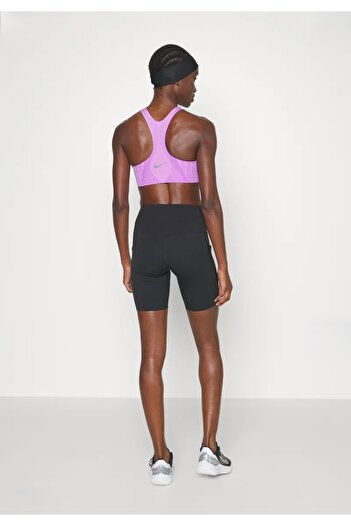 Nike Dri-Fit Universa Medium-Support High-Waisted 8" Biker Training Siyah Kadın Şort