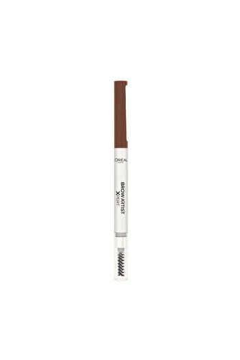 L'oreal Paris Brow Artist Xpert Retractable Eyebrow Pencil, Brown, 105 Brunette, Fuller Look Brows