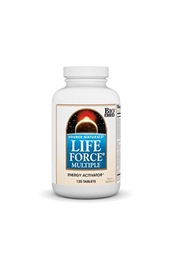 source naturals Life Force High Potency Multivitamin - Energy & Immune Boost - 120 Tablets