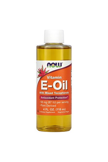 Now Foods E Liquid, 80% Mixed Tocopherols Now Foods 4 oz Liquid