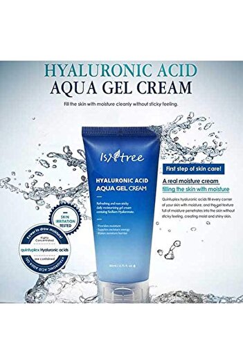 Isntree HYALURONIC ACID AQUA GEL CREAM 100ml, 100 ml (Pack of 1)