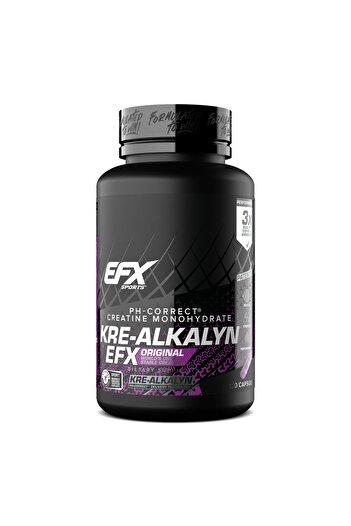 EFX Sports Kre-Alkalyn EFX | pH Correct Creatine Monohydrate | Strength, Muscle Growth | 120 Capsules