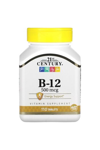 21st Century Vitamin B-12 500 mcg 110 Tabs