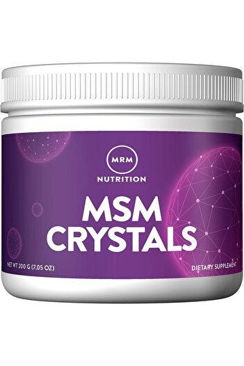 MRM MSM Crystals | Methyl-sulfonyl-Methane Drink Mix | Joint, Hair, Skin, Nails Support | Vegan