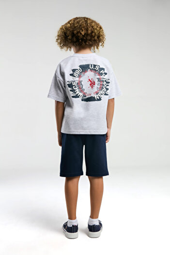 U.S. Polo Assn. U.S. Polo Assn. Boy, Licensed, Back Detail, Bottom Top Set