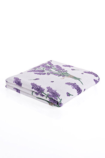 Cozy Nest Double Printed Bedspread - 100% Natural Cotton, Pique Pattern, 190X220 cm (7 Different Patterns)