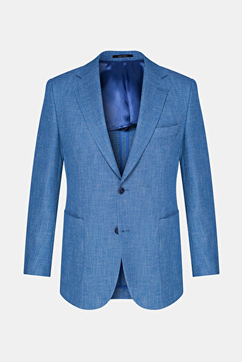 W Collection MAVİ DÜĞMELİ CEKET