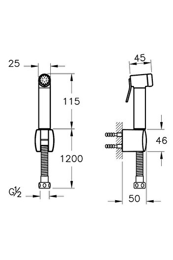 VitrA Sink drain trap, symmetrical - rosette
