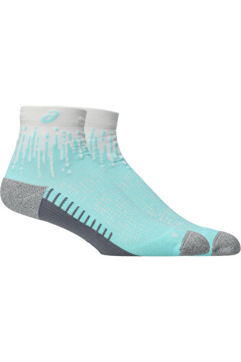 Asics Performance Run Sock Quarter Unisex Mavi Koşu Çorabı 3013a980-401