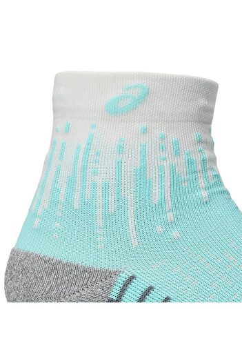 Asics Performance Run Sock Quarter Unisex Mavi Koşu Çorabı 3013a980-401