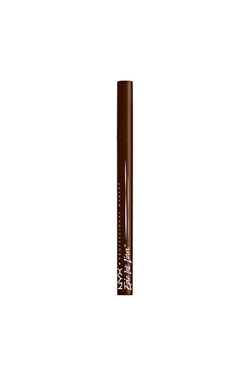 NYX Professional Makeup Epic Ink Liner, Waterproof Liquid Eyeliner - Milk Chocolate, Vegan Formula