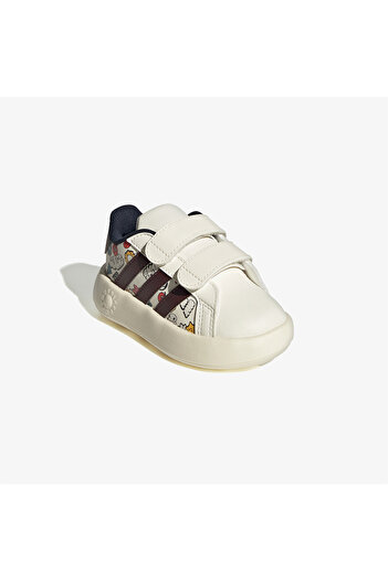 adidas White Baby Walking Shoes Grand Court 2.0 Cf I Jr5152