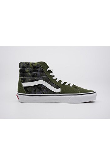 Vans Πράσινα ανδρικά σουέτ παπούτσια Lifestyle VN0007NSBGK1 SK8-Hi