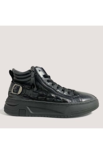 Guja Erkek Deri Casual Bot 24K540 - Siyah - 41