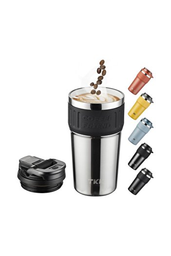 Vagonlife Silver Tkk Steel Thermos Mug 630ml