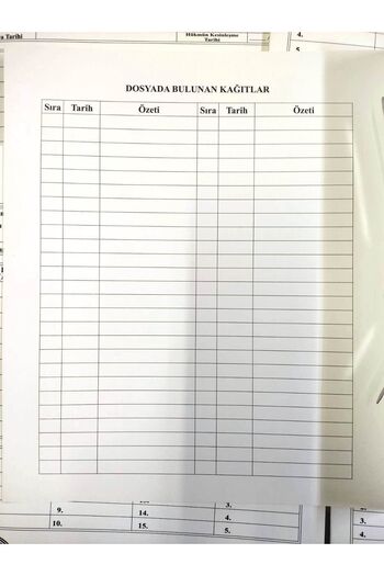 İKRACENTER Case -Lawyer-Baro File-White-50 Li